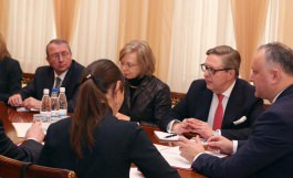 President meets ambassadors of EU member states accredited in Moldova