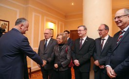 President meets ambassadors of EU member states accredited in Moldova