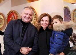 Dozens of children from both banks of the Dniester visited the President's residence in Chisinau and Condrita