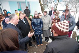 The President is on a visit to Cahul district