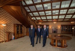 Igor Dodon held a meeting with two ex-presidents of Moldova