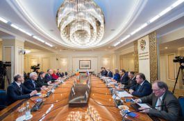 The Head of State of Moldova met with Valentina Matvienko