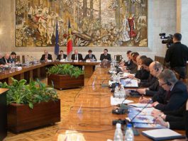 Moldovan president attends meeting of national council for reforming law enforcement bodies