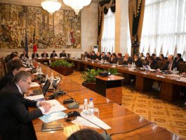 Moldovan president attends meeting of national council for reforming law enforcement bodies