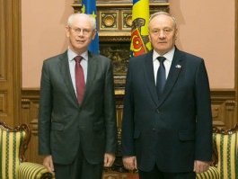 Moldovan president meets European Council president