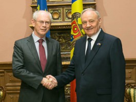 Moldovan president meets European Council president