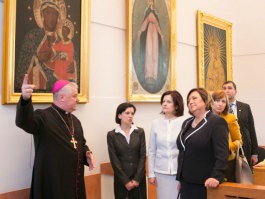 First Lady of Poland on visit to Moldova