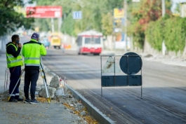 Igor Dodon a verificat lucrările de reparație sau reabilitare a unor sectoare de drum