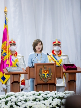 Inauguration speech of the President of the Republic of Moldova, Maia Sandu