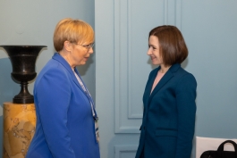 The Head of State met with Slovenian President Nataša Pirc Musar