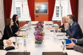 President Maia Sandu discussed speeding up reforms with Belgian Prime Minister Alexander de Croo