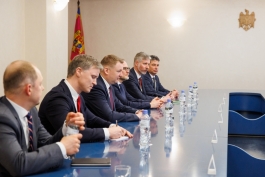 The Head of State discussed Moldovan-Latvian cooperation with the Speaker of the Latvian Parliament, Edvards Smiltēns