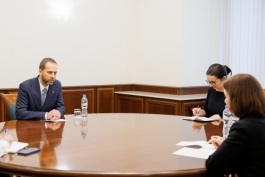 The Head of State had a meeting with the Ambassador of the European Union, Jānis Mažeiks