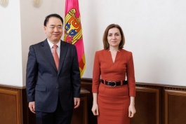 The head of state met with the Ambassador of the Republic of Korea to Moldova, Kim Hyung-tae
