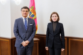 President Maia Sandu met with Portugal's Secretary of State for European Affairs, Tiago Antunes