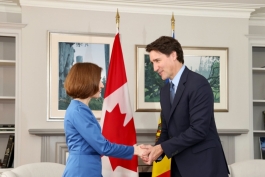 Head of State in Ottawa: "I thanked Prime Minister Trudeau for the Canadian government's strong support for our democratic path"