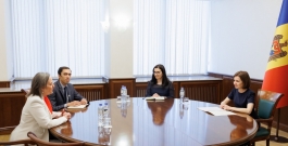 President Maia Sandu met with the Canadian Ambassador to the Republic of Moldova, Annick Goulet