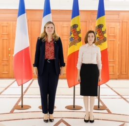 President Maia Sandu met with Yaël Braun-Pivet, President of the French National Assembly