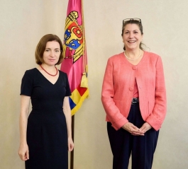 The Head of State met with Erin McKee, USAID Deputy Assistant Administrator for the Europe and Eurasia Bureau