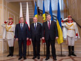 Polish, Ukrainian presidents on joint visit to Moldova