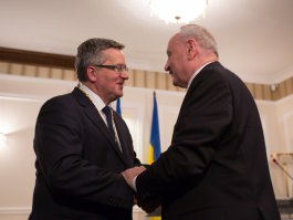 Polish, Ukrainian presidents on joint visit to Moldova