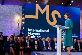 Șefa statului a participat la Summitul Internațional al Primarilor 2024