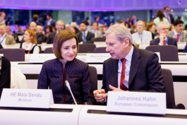 Președinta Maia Sandu, la Conferința privind următorul buget al UE: „Un buget european al păcii ne va ajuta să accelerăm procesul de aderare”