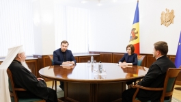 Președinta Maia Sandu a avut o întrevedere cu Înaltpreasfințitul Petru, Arhiepiscopul Chișinăului, Mitropolit al Basarabiei și Exarh al Plaiurilor