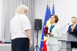 Președinta Maia Sandu a participat la evenimentul dedicat Zilei profesionale a funcționarului fiscal