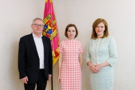 Глава государства встретилась с содокладчиками по Республике Молдова Парламентской ассамблеи Совета Европы