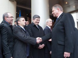 Moldovan president meets Romanian counterpart