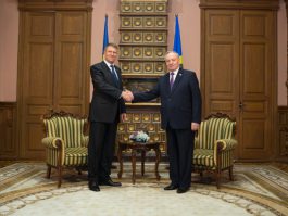 Moldovan president meets Romanian counterpart